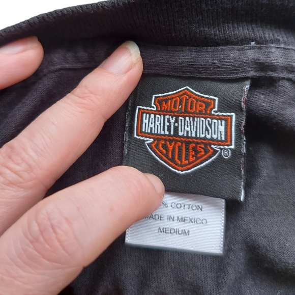 Harley-Davidson Tshirt- Kamloops- Size M - Picture 4 of 5